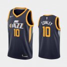 Men's Utah Jazz #10 Mike Conley Navy Blue Icon Basketball Jersey Stitched