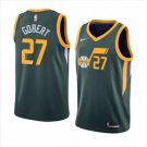 Men's Utah Jazz #27 Rudy Gobert Basketball Jersey Green Earned Edition
