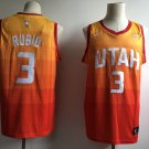 Men's Utah Jazz City Edition #3 Ricky Rubio Basketball Jersey Orange