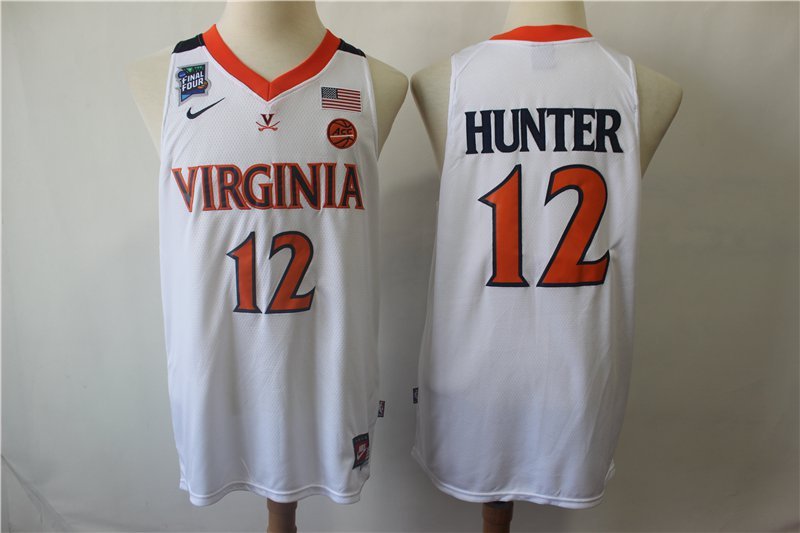 Men's Virginia Cavaliers #12 DeAndre Hunter College Basketball Jersey