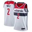 Men's Washington Wizards #2 John Wall Swingman Basketball Jersey White