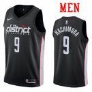 Men's Washington Wizards #9 Rui Hachimura Basketball Jersey Black City Edition