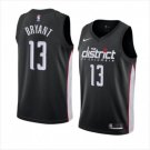 Men's Washington Wizards #13 Thomas Bryant City Edition Basketball Jersey Black