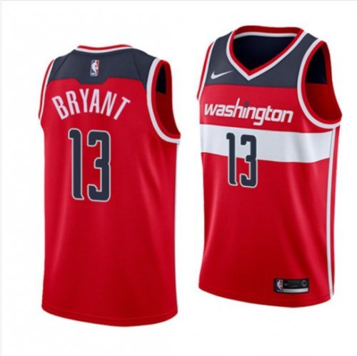 Men's Washington Wizards #13 Thomas Bryant Swingman Basketball Jersey Red