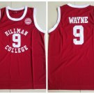 Men's A Different World Dwayne Wayne Hillman #9 College Basketball Jersey Red Sewn