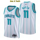 men's & youth Charlotte Hornets #11 Cody Martin Jersey 75th Diamond 2022 White Association Edition