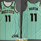 men's & youth Charlotte Hornets #11 Cody Martin Jersey Teal Buzz City Swingman Basketball