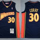 Men's & Youth  Golden State Warriors #30 Stephen Curry Jersey Throwback Navy Classics Basketball
