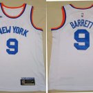 Men's & Youth  New York Knicks #9 R.J. Barrett Jersey 75th Anniversary 2022 White Classic Edition