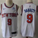 Men's & Youth  New York Knicks #9 R.J. Barrett Jersey White Swingman Basketball