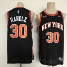 Men's & Youth  New York Knicks #30 Julius Randle Jersey 75th Diamond 2022 Black City Edition