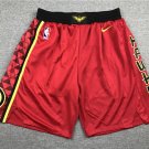 Men's & Youth Atlanta Hawks Basketball Shorts Red Statement Edition Swingman