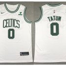 Men's & Youth Boston Celtics #0 Jayson Tatum Jersey White Association Edition Swingman Basketball