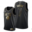 Men's & Youth Brooklyn Nets #7 Kevin Durant Black Golden Edition Basketball Jersey Stitched