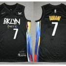 Men's & Youth Brooklyn Nets #7 Kevin Durant Jersey 2021 Black City Edition Swingman Basketball