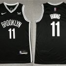 Men's & Youth Brooklyn Nets #11 Kyrie Irving Jersey 75th Anniversary Diamond 2022 Black Icon Edition