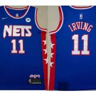 Men's & Youth Brooklyn Nets #11 Kyrie Irving Jersey Blue Classic Edition Swingman Basketball