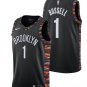 Men's & Youth Brooklyn Nets 1 D'Angelo Russell Basketball Jersey Black City Edition
