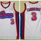 Men's & Youth Calvin Cambridge #3 Like Mike Knights White Basketball Jersey
