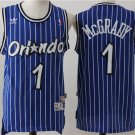 Men's & Youth Orlando Magic #1 Tracy McGrady Throwback Basketball Jersey Blue