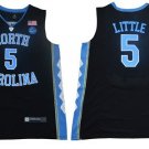 Men's & Youth North Carolina #5 Nassir Little Black College Basketball Jersey