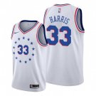 Men's & Youth Philadelphia 76ers #33 Tobias Harris Basketball Earned Edition Jersey White