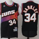 Men's & Youth Phoenix Suns #34 Charles Barkley Black Throwback Basketball Jersey