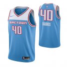 Men's & Youth Sacramento Kings #40 Harrison Barnes City Edition Basketball Jersey Blue