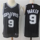 Men's & Youth San Antonio Spurs #9 Tony Parker Black Basketball Swingmen Jersey