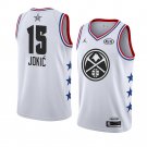 Men's & Youth Nuggets #15 Nikola Jokic 2019 All Star Game Basketball Jersey White