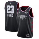 Men's & Youth Pelicans #23 Anthony Davis 2019 All Star Game Basketball Jersey Black