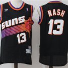 Men's & Youth Phoenix Suns #13 Steve Nash Black Throwback Basketball Jersey