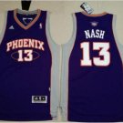Men's & Youth Phoenix Suns 13# John Nash Purple Basketball Throwback Jerseys S-XXL