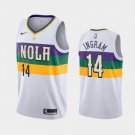 Men's & Youth New Orleans Pelicans #14 Brandon Ingram 2019 City Earned Jersey Stitched