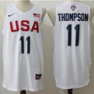 Men's & Youth Klay Thompson #11 Olympics 2016 Dream Team USA BasketBall Jersey White