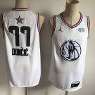 Men's & Youth Mavericks #77 Luka Doncic 2019 All Star Game Basketball Jersey White