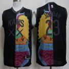 Men's & Youth Kaws #23 Michael Jordan Basketball Jersey Black Soul Stitched