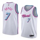 Men's & Youth Miami Heat #7 Goran Dragic Swingman Basketball Jersey White
