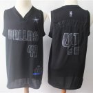 Men's & Youth MVP Dallas Mavericks #41 Dirk Nowitzki Basketball Jersey Black