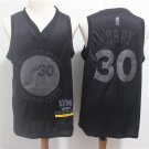 Men's & Youth MVP Golden State Warriors #30 Stephen Curry Basketball Jersey Black