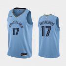 Men's & Youth Memphis Grizzlies #17 Jonas Valanciunas Swingman Basketball Jersey Blue