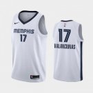 Men's & Youth Memphis Grizzlies #17 Jonas Valanciunas Swingman Basketball Jersey White