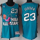 Men's & Youth Michael Jordan #23 Green 1996 All Star Throwback Basketball Jersey
