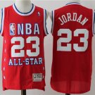 Men's & Youth Michael Jordan #23 Red 1989 All-Star Throwback Basketball Jersey