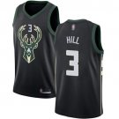 Men's & Youth Milwaukee Bucks #3 George Hill Swingman Black Basketball Jersey