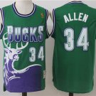 Men's & Youth Milwaukee Bucks #34 Giannis Antetokounmpo Throwback Basketball Jersey Green