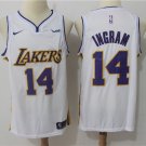 Men's & Youth Los Angeles Lakers #14 Brandon Ingram Basketball Jersey White