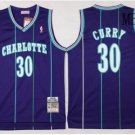 Men's & Youth Charlotte Hornets #30 Dell Curry Purple Basketball Throwback Jersey