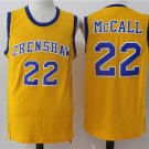 Men's & Youth Crenshaw High School #22 Quincy McCall Yellow Basketball Jersey