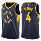 Men's & Youth Indiana Pacer 4# Victor Oladipo Basketball Swingmen Jersey Navy